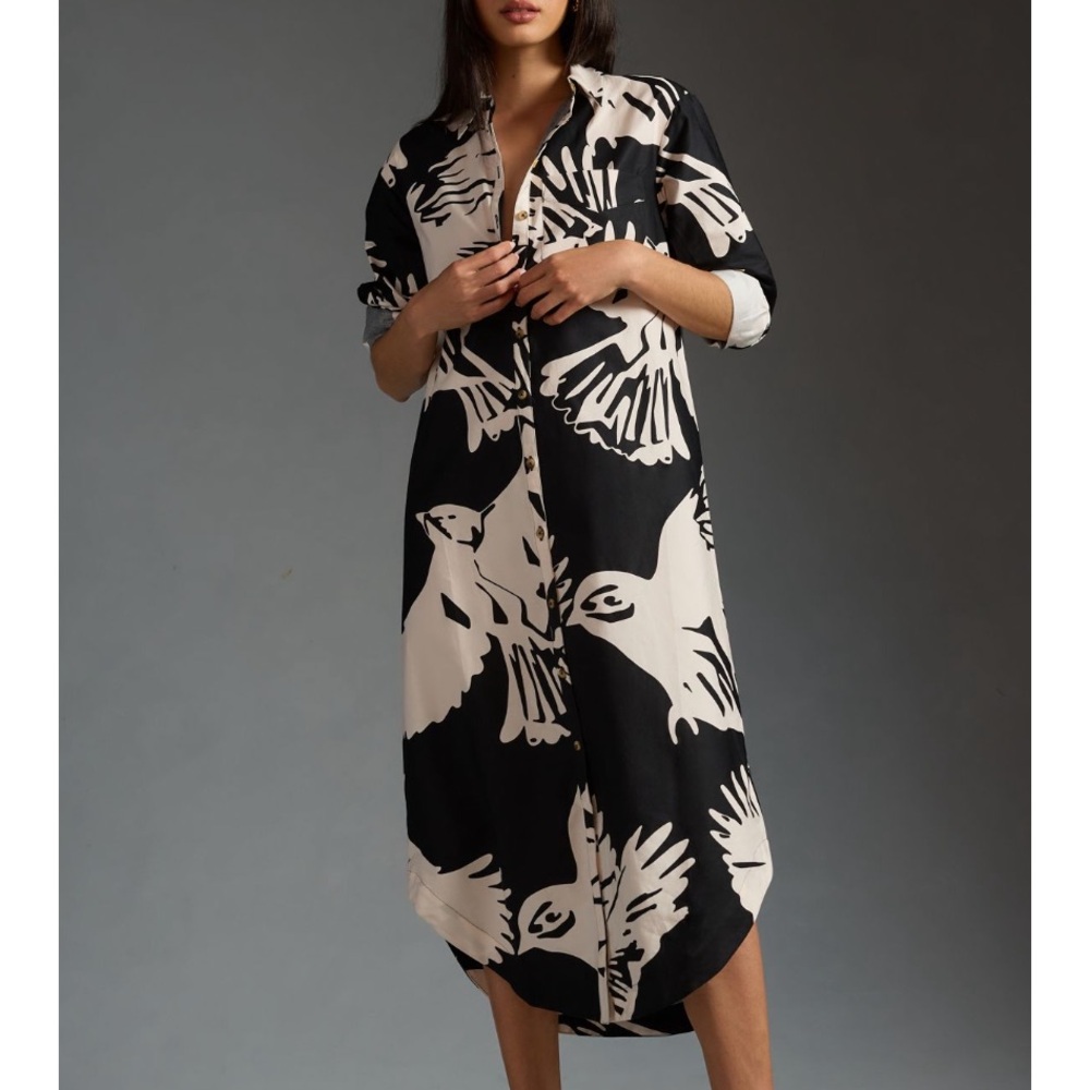 The Soren Long-Sleeve Shirt
Dress by Maeve